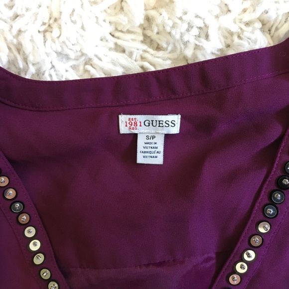 ✨WOMENS GUESS DRESS SHIRT - Picture 2 of 3